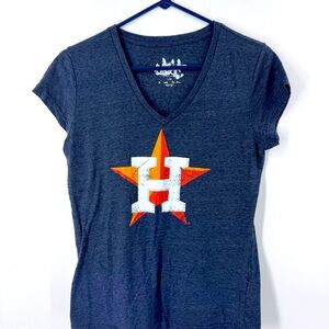 Houston Astros V-Neck T-Shirt